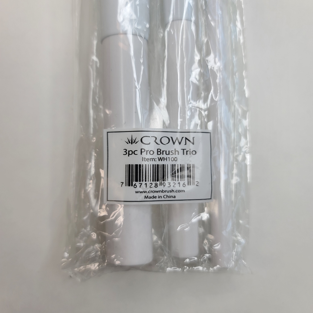 Crown 3pc Pro Brush Trio - Picture 7 of 16